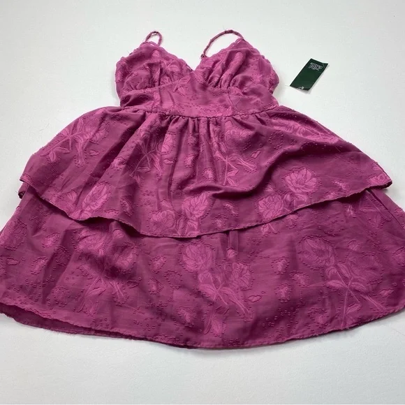 burgundy dress shirt outfit Princess Polly Women's Celena Floral Burnout Maxi Dress - Red